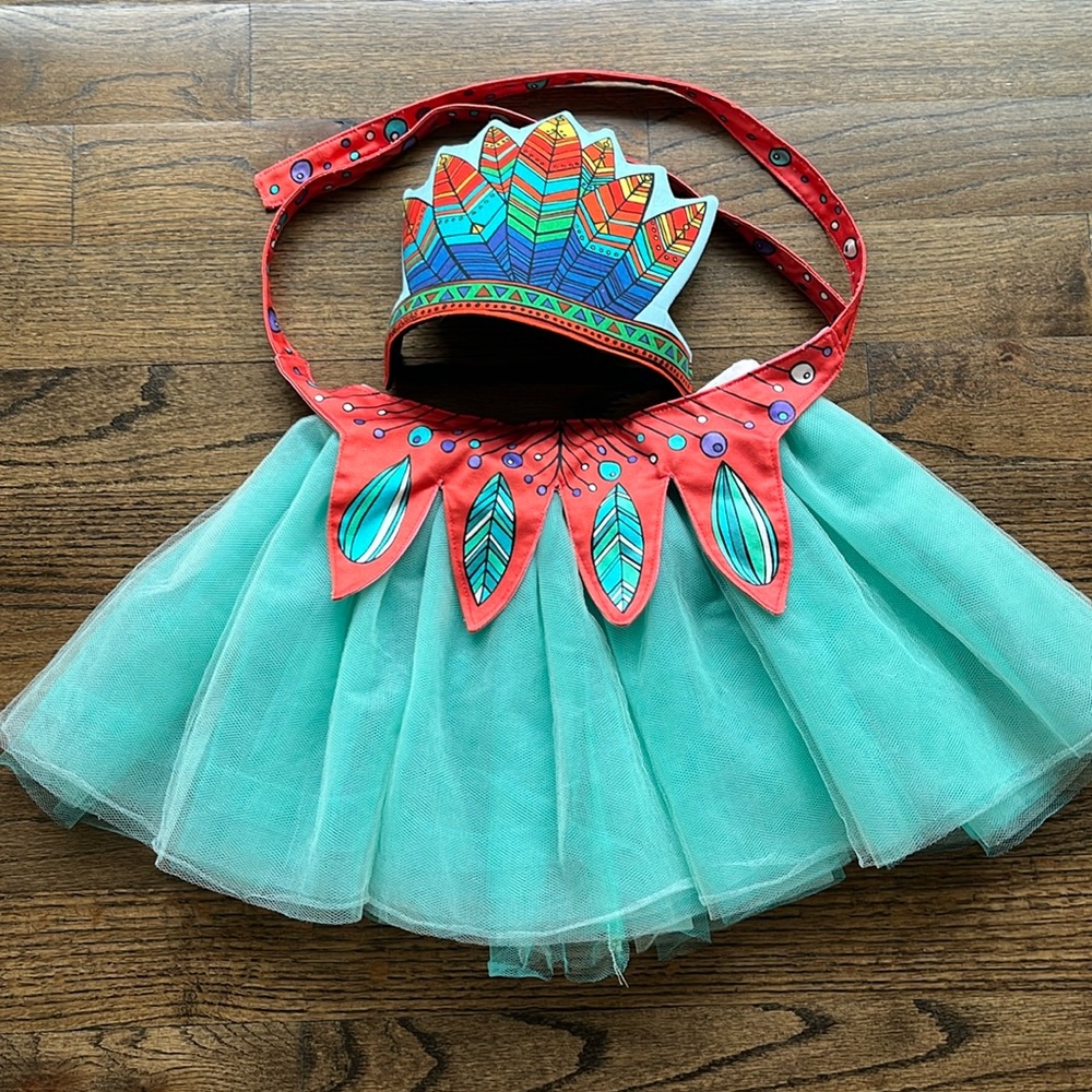 Tribal kids costume kids sz XS
